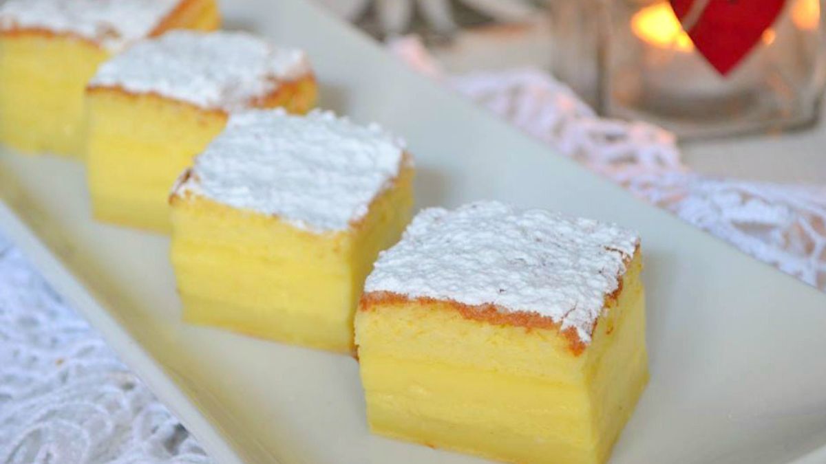 Gâteau magique à la vanille – douceur magique aux différentes textures