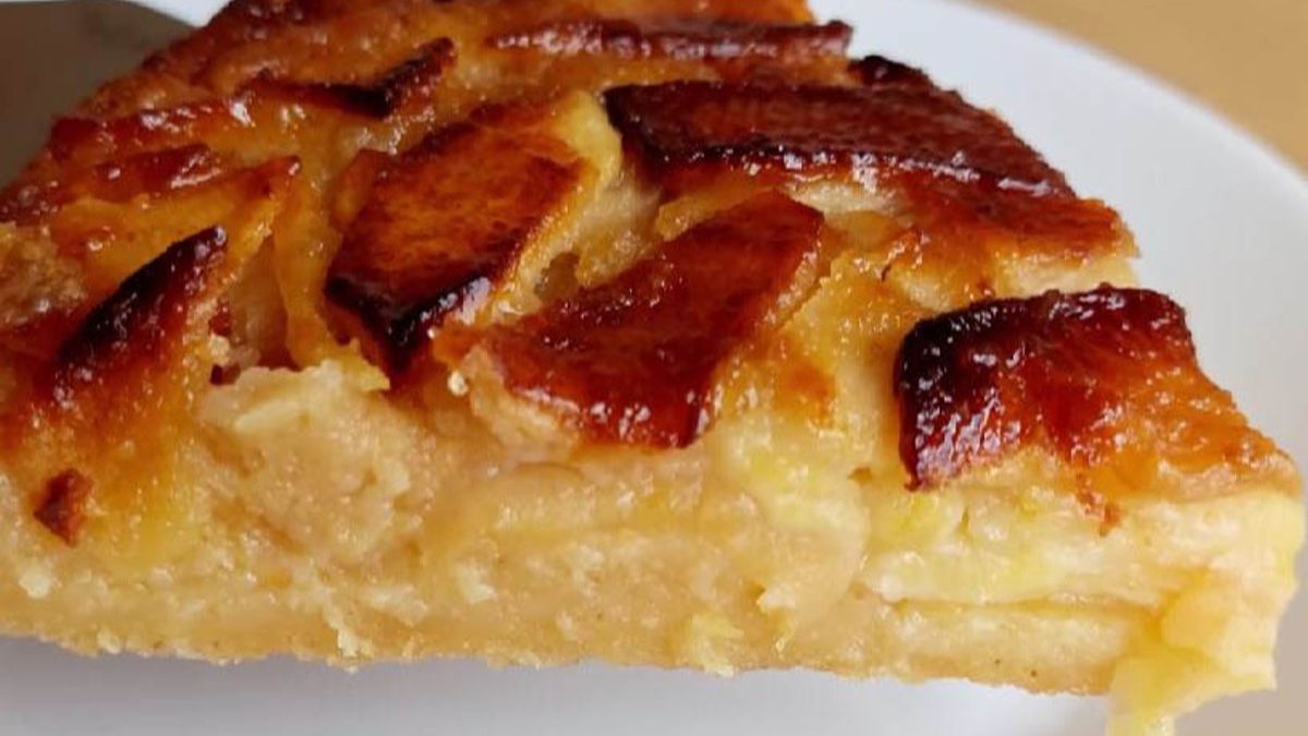 Gâteau léger aux pommes très riche en fruits : un dessert sain et savoureux